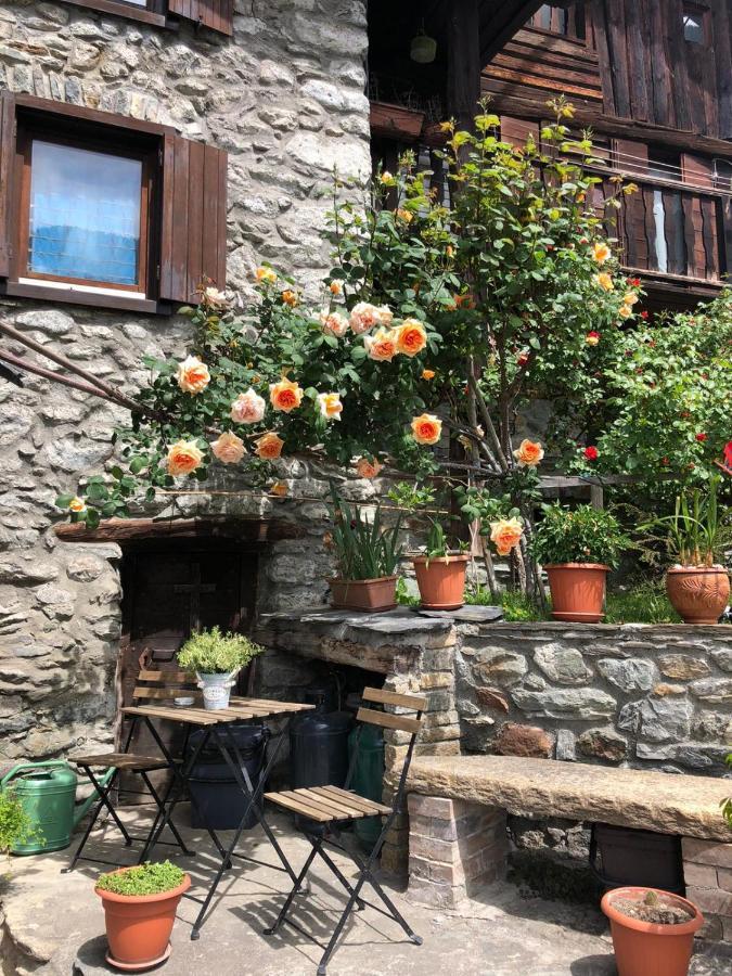 Ferienwohnung Monolocale Rustico Di Montagna Antey-Saint-André Exterior foto